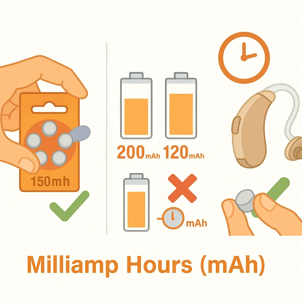 Milliamp Hours (mAh)